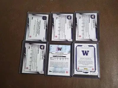 2025 Bowman U Chrome/Best 2025 NT Collegiate Washington Huskies Lot 2 autos! - Baseball Card Single