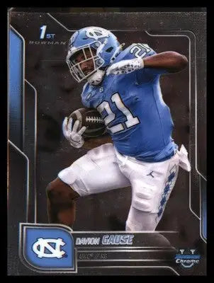 2025 Bowman University Chrome #105 Davion Gause - Football Card Single