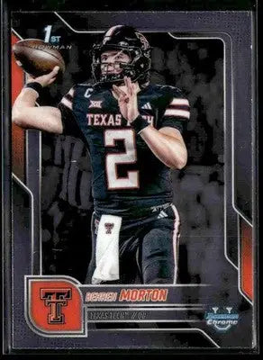2025 Bowman University Chrome #110 Behren Morton - Baseball Card Single