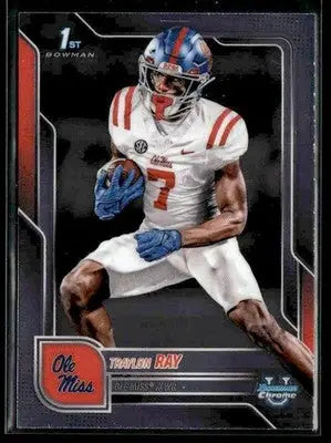 2025 Bowman University Chrome #134 Traylon Ray - Baseball Card Single