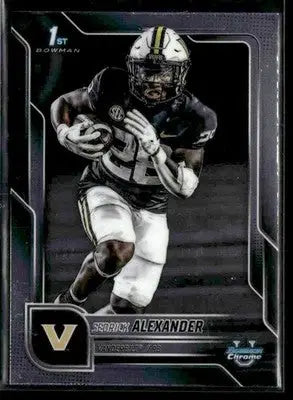2025 Bowman University Chrome #14 Sedrick Alexander - Baseball Card Single