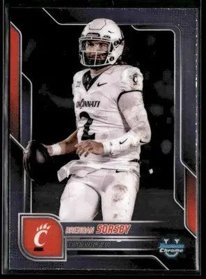 2025 Bowman University Chrome #143 Brendan Sorsby - Other