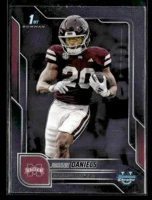 2025 Bowman University Chrome #148 Johnnie Daniels - Baseball Card Single