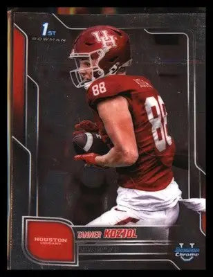 2025 Bowman University Chrome #154 Tanner Koziol - Football Card Single