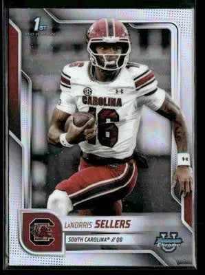 2025 Bowman University Chrome #168 LaNorris Sellers Refractor - Baseball Card Single