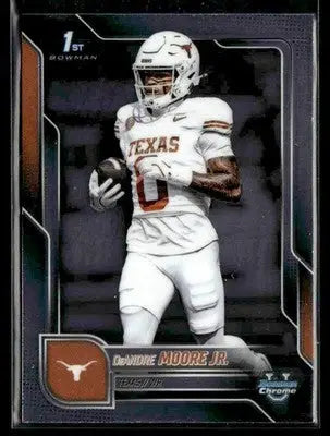 2025 Bowman University Chrome #183 DeAndre Moore Jr. - Football Card Single