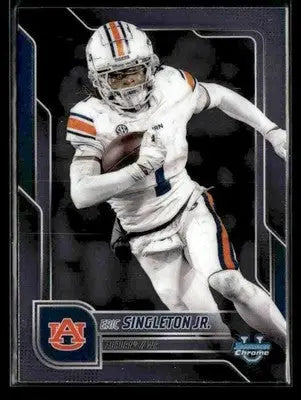 2025 Bowman University Chrome #186 Eric Singleton Jr. - Football Card Single
