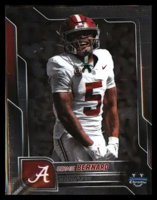 2025 Bowman University Chrome #187 Germie Bernard - Football Card Single
