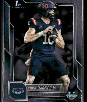 2025 Bowman University Chrome #41 Caden Veltkamp - Baseball Card Single