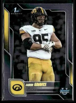 2025 Bowman University Chrome #45 Aaron Graves - Baseball Card Single