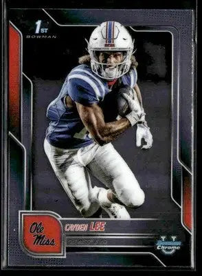 2025 Bowman University Chrome #50 Cayden Lee - Baseball Card Single