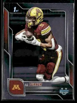 2025 Bowman University Chrome #52 A.J. Turner - Baseball Card Single