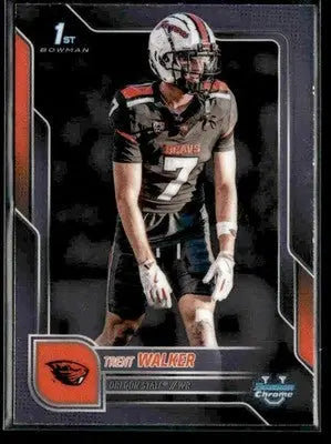 2025 Bowman University Chrome #54 Trent Walker - Baseball Card Single