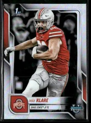 2025 Bowman University Chrome #59 Max Klare Refractor - Other