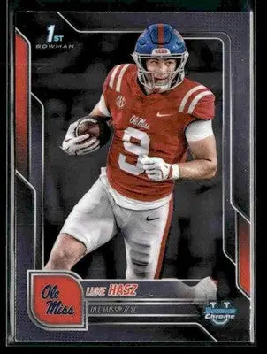 2025 Bowman University Chrome #61 Luke Hasz - Baseball Card Single
