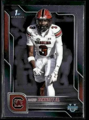 2025 Bowman University Chrome #66 Mazeo Bennett Jr. - Football Card Single
