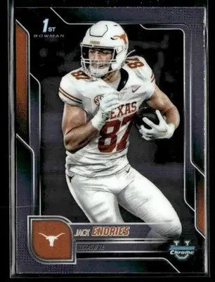 2025 Bowman University Chrome #78 Jack Endries - Baseball Card Single