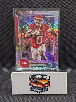 2025 Bowman University Chrome - Braylen Russell #121 X-Fractor (RC) - Football Card Single