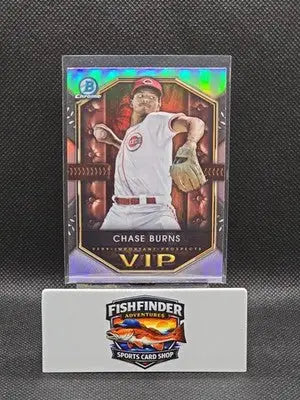 2025 Bowman - Vips Very Important Prospects Chase Burns #VIP-7 (RC) - Baseball Card Single