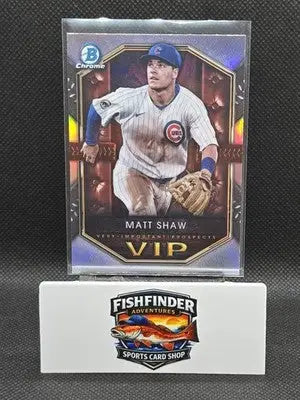 2025 Bowman - Vips Very Important Prospects Matt Shaw #VIP-6 (RC) - Baseball Card Single