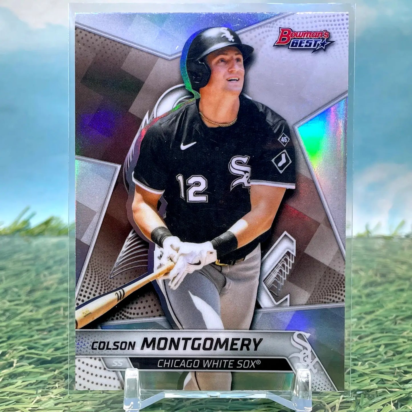 2025 Bowman’s Best COLSON MONTGOMERY REFRACTOR SP White Sox Rookie #TP-4 - Baseball Card Single