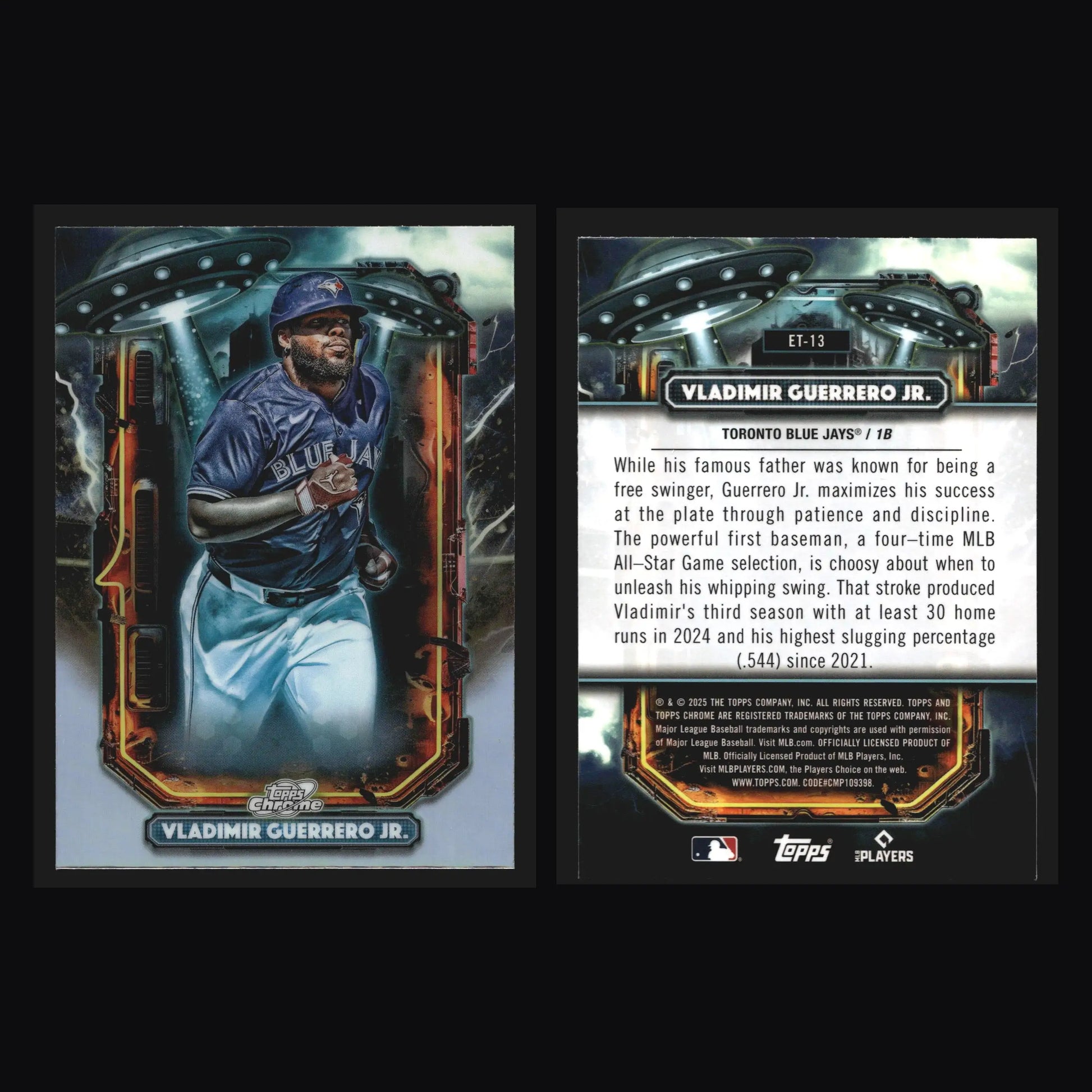2025 Cosmic Chrome Extraterrestrial Talent #ET-13 Vladimir Guerrero Jr