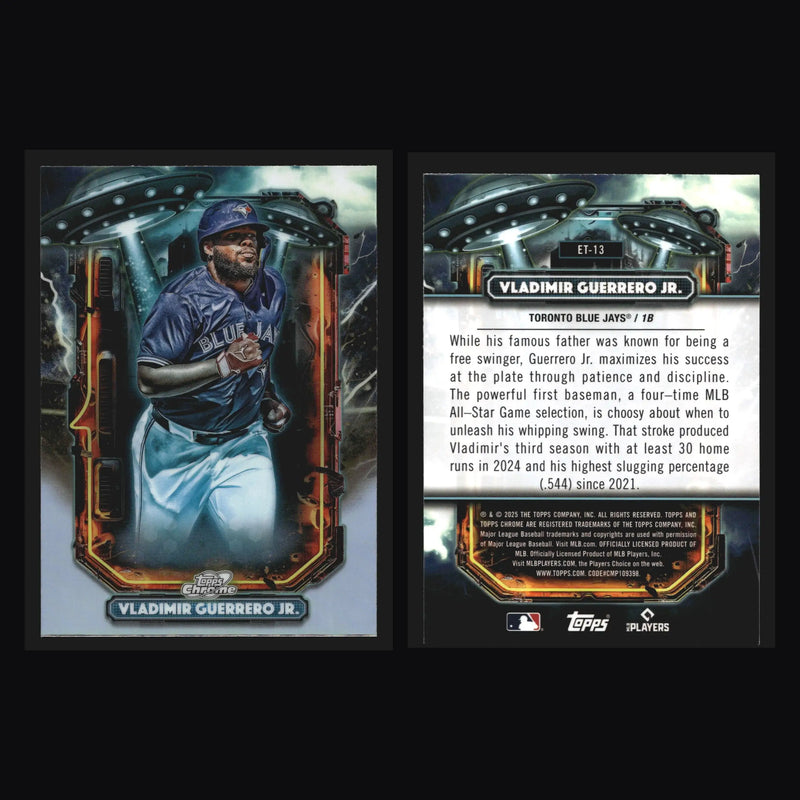 2025 Cosmic Chrome Extraterrestrial Talent #ET-13 Vladimir Guerrero Jr