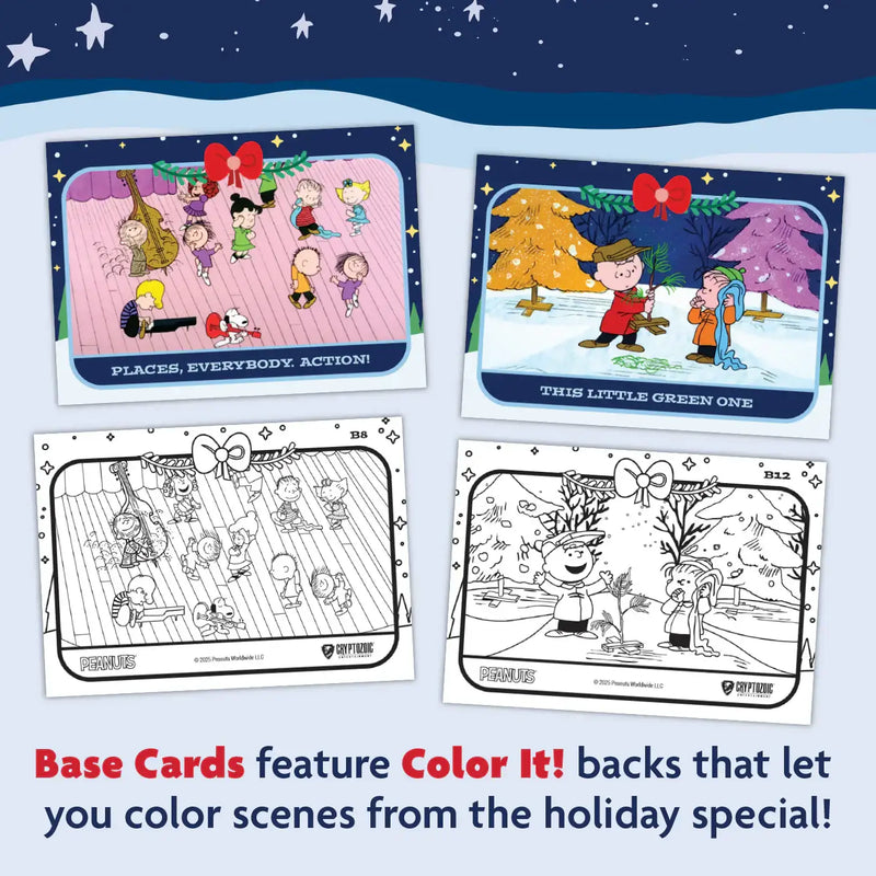 2025 Cryptozoic Peanuts Playpaks Series 2: Charlie Brown Christmas Blaster Box - Other