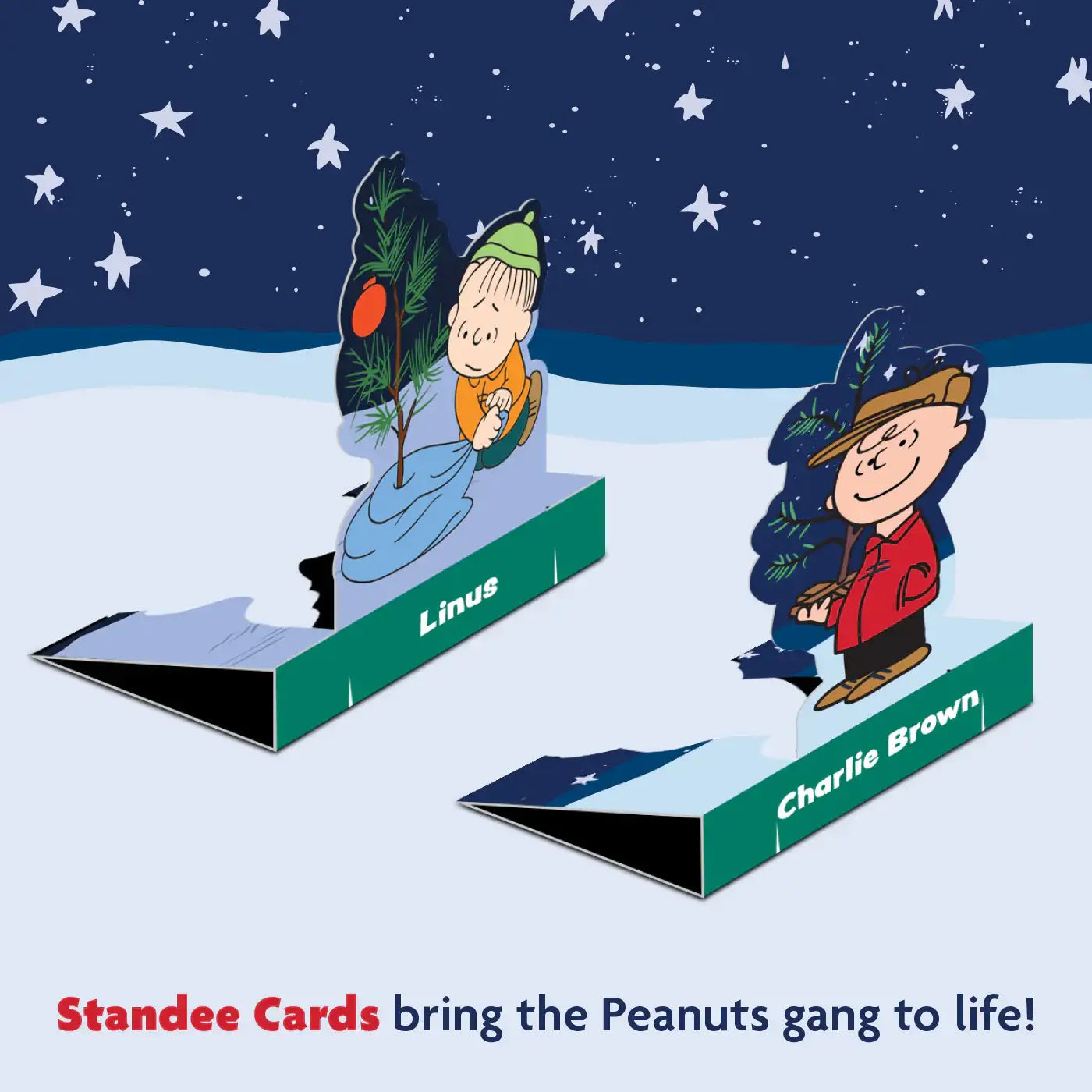2025 Cryptozoic Peanuts Playpaks Series 2: Charlie Brown Christmas Gravity Feed Box - Non-Sports Card Box