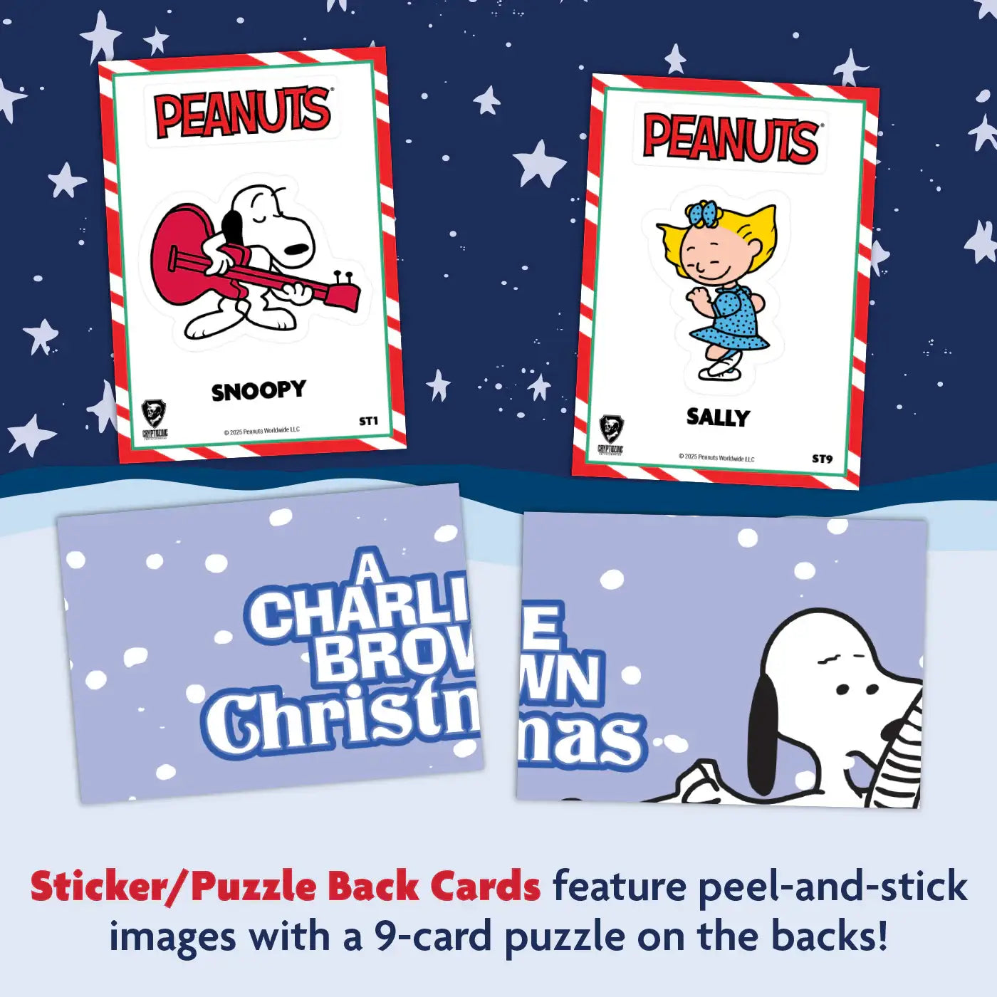 2025 Cryptozoic Peanuts Playpaks Series 2: Charlie Brown Christmas Blaster Box - Other