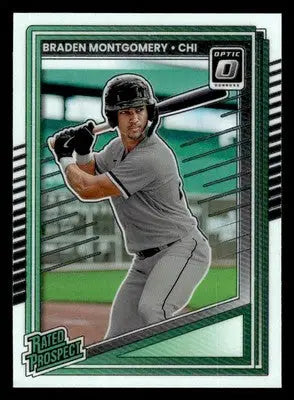 2025 Donruss #101 Braden Montgomery Optic - Baseball Card Single