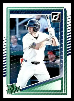 2025 Donruss #107 Chase DeLauter - Baseball Card Single
