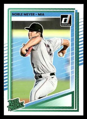2025 Donruss #110 Noble Meyer - Baseball Card Single