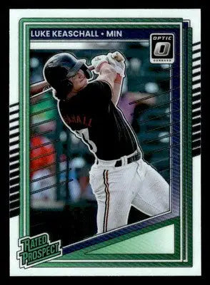 2025 Donruss #111 Luke Keaschall Optic - Baseball Card Single