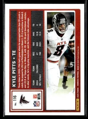 2025 Donruss #116 Kyle Pitts - Football Card Single