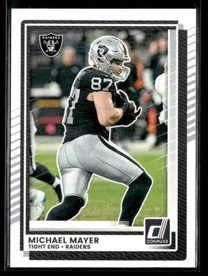 2025 Donruss #117 Michael Mayer - Football Card Single