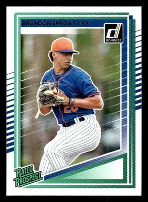 2025 Donruss #119 Brandon Sproat - Baseball Card Single