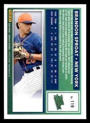 2025 Donruss #119 Brandon Sproat - Baseball Card Single