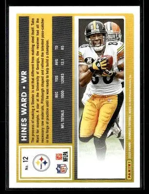 2025 Donruss #12 Hines Ward - Football Card Single