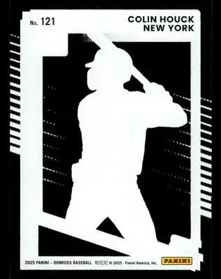 2025 Donruss #121 Colin Houck Clearly - Baseball Card Single