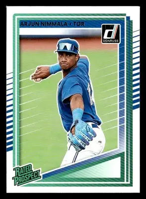 2025 Donruss #129 Arjun Nimmala - Baseball Card Single