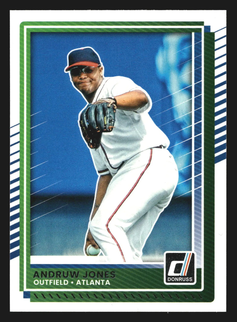 2025 Donruss #13 Andruw Jones Atlanta HOF
