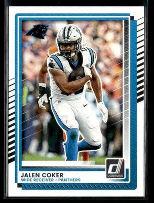 2025 Donruss #13 Jalen Coker - Football Card Single