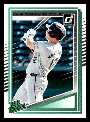2025 Donruss #139 Colson Montgomery - Baseball Card Single