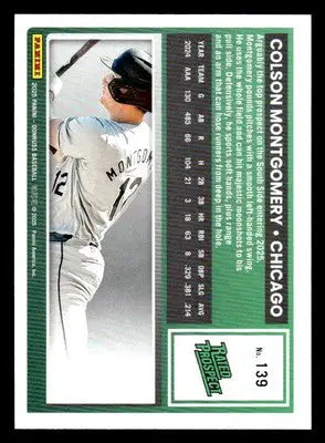 2025 Donruss #139 Colson Montgomery - Baseball Card Single