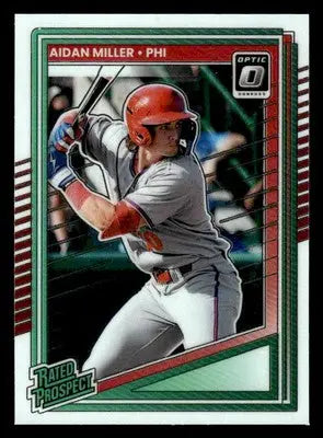 2025 Donruss #141 Aidan Miller Optic - Baseball Card Single