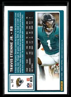 2025 Donruss #141 Travis Etienne Jr - Football Card Single