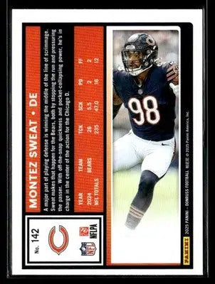 2025 Donruss #142 Montez Sweat - Football Card Single