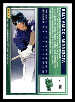 2025 Donruss #156 Billy Amick - Baseball Card Single