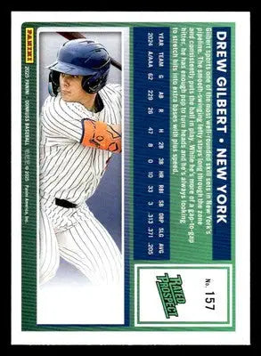2025 Donruss #157 Drew Gilbert - Baseball Card Single